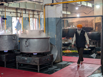 Enormous chai urns!, Amritsar, India, November 2024