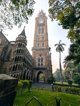 Rajabai Clock Tower, U of Mumbai, India, November 2024