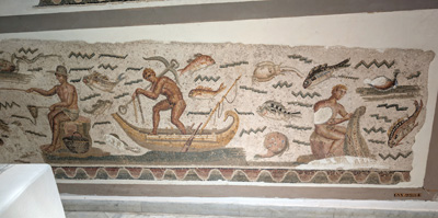 Fishermen, Bardo Museum Mosaics, 2025 Algeria++