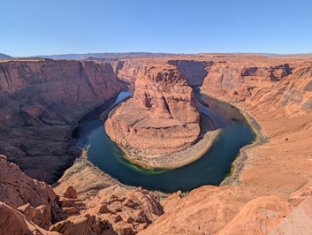 Colorado River: Horseshoe Bend, Arizona++&nbsp;&nbsp; March 2025
