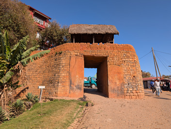 Ambohimanga Palace outer gate, Rova of Ambohimanga, Madagascar 2025