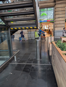 A trap for the unwary at Frankfurt HBF I banged my head on the, France & Germany, September 2025