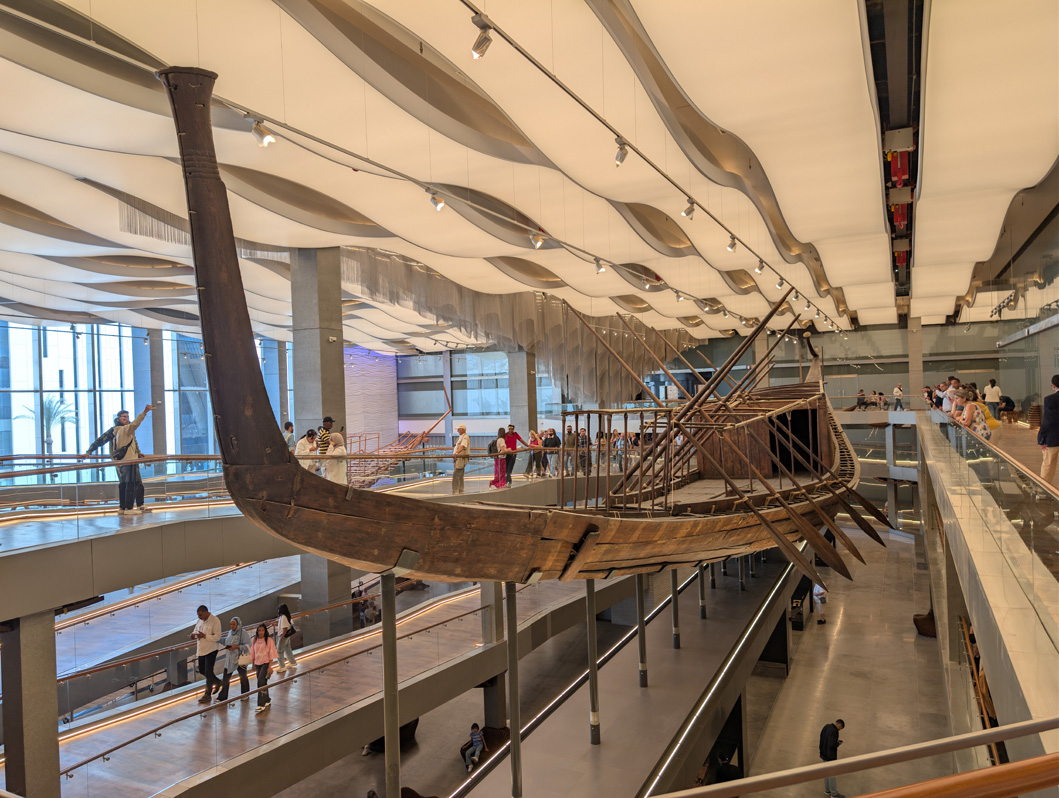 GEM: Other Highlights, King Khufu’s Solar Barge